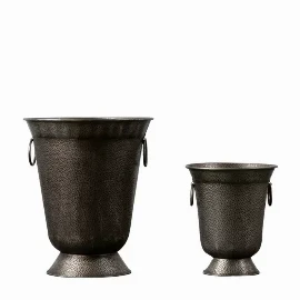 Adonis Planter Antique Gold Set of 2