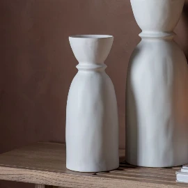 Hirano Bottle Vase - Snowfall