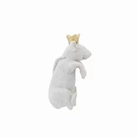 Mouse King Pot Hanger Snowfall and Gold 2 pack