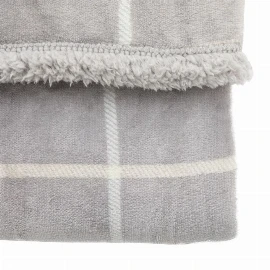 Payne Sherpa Throw - Grey