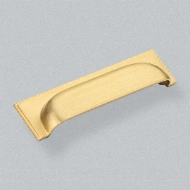 Callcott Cup Handle 128 mm | Brushed Satin Brass