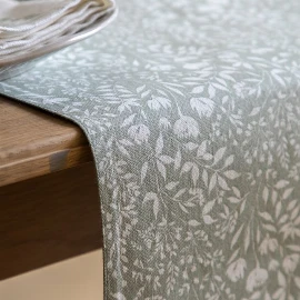 Sage Blooml Table Runner