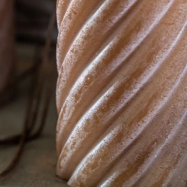 Icicle Column Candle Whirlwind