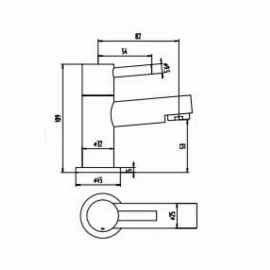 Sofia Tap | Pair of Basin Taps