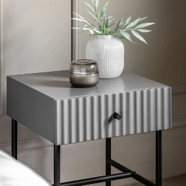 Buickhurst Bedside - Grey