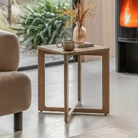 Paneled Side Table