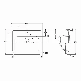 Traditional Semi-Recessed Basin