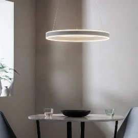 Genna Pendant Light Matt Nickel