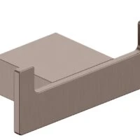 Edge Robe Hook Brushed Bronze