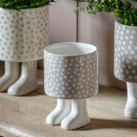 Dotty Planter with Feet