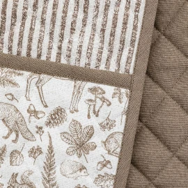 Engraved Silvagrove Oven Glove