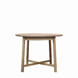 Kingsley Round Dining Table Oak