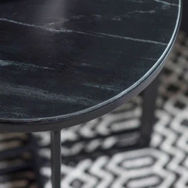 Aqualon Side Table - Silver