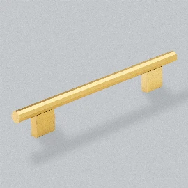 Dixton Bar Handle 160 mm | Brushed Satin Brass