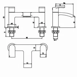Kampala Tap | Bath Shower Mixer
