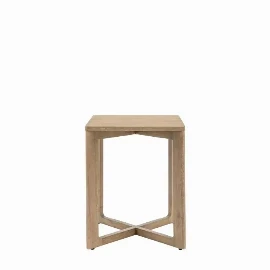 Paneled Side Table