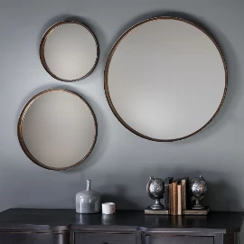 Booksville Round Mirror