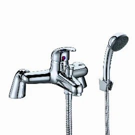 Tranquill Bath Shower Mixer with shower kit and wall bracket