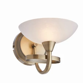 Cassian Wall Light - Antique Brass - Snowfall