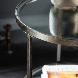 Riverford Side Table - Bronze