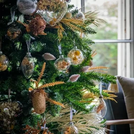 Bloom Baubles Bronze Set of 3