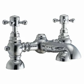 Heritage Traditional Bath Filler | Polished Chrome