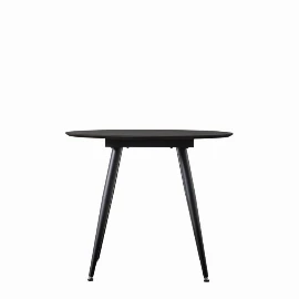 Asterin Dining Table - Round - Black