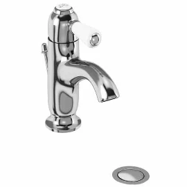 Chelsea Traditional Mono Basin Mixer | Polished Chrome