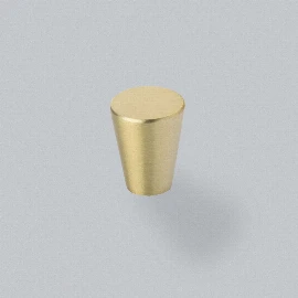 Evora Knob | Satin Brass