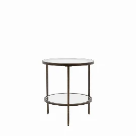 Riverford Side Table - Bronze