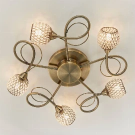 Aheron Ceiling Lamp - Brass - 5