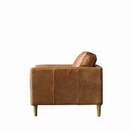 Atticus Armchair Vintage Brown Leather