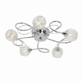 Aheron Ceiling Lamp - Chrome - 5