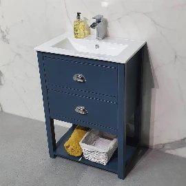 Ava Painted Bathroom Vanity | Slimline Ceramic Sink