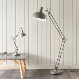 Marshaw 1 Table Light Slate Grey & Snowfall