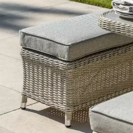 Ridgezen Corner Square Dining Set with Fire Pit
