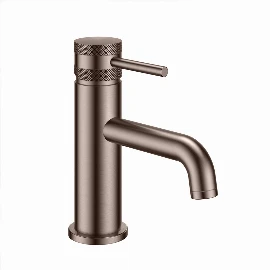 Knaresborough MONO Basin Mixer Tap | Brushed Bronze