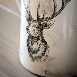 Stag Pitcher Vase