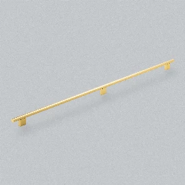 Dixton Bar Handle 768 mm | Brushed Satin Brass