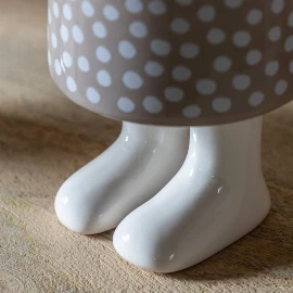 Dotty Planter with Feet