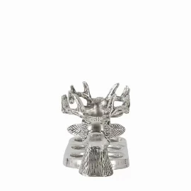 Stag Candleholder Aluminium