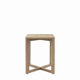 Paneled Side Table