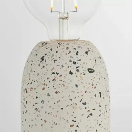 Marblestone Table Lamp Snowfall