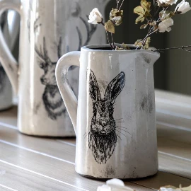 Hare Pitcher Vase