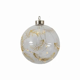 Featherfall Engraved Bauble with LED