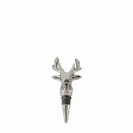 Stag Bottle Stopper Aluminium