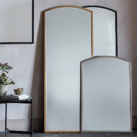 Huxley Lumenade Large Mirror - Antique Gold