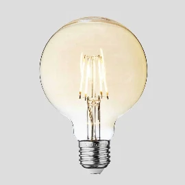 Vintage LED Edison Bulb Old Filament Lamp | 5W E27 Small Globe G95
