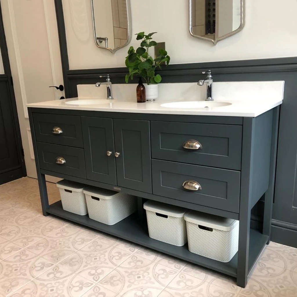 Ava Duo Large Vanity Unit with Undermounted Basin Harvey George