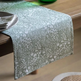 Sage Blooml Table Runner